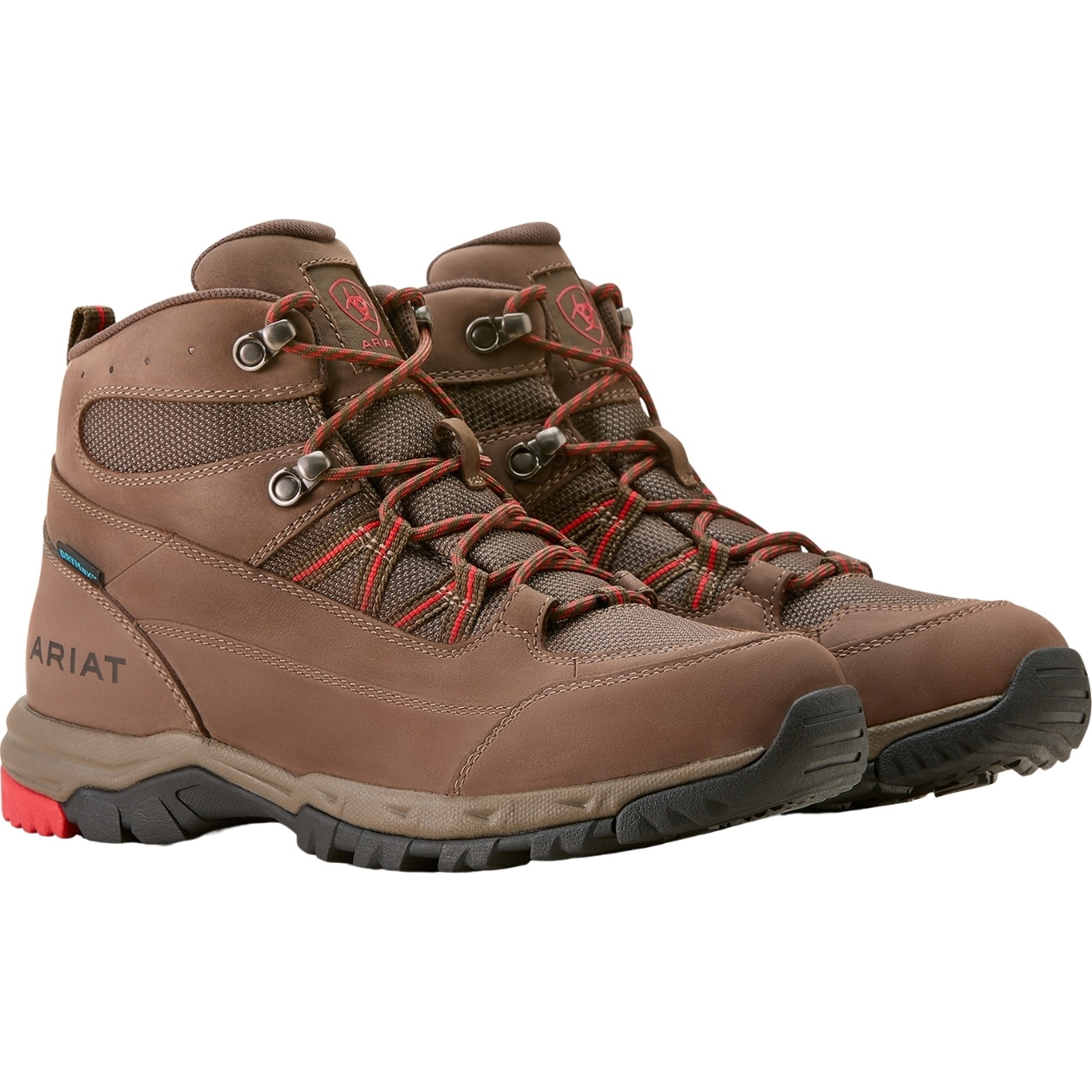 Ariat Mens Skyline Summit Waterproof Boots 10053683 - Bitter Brown / Red